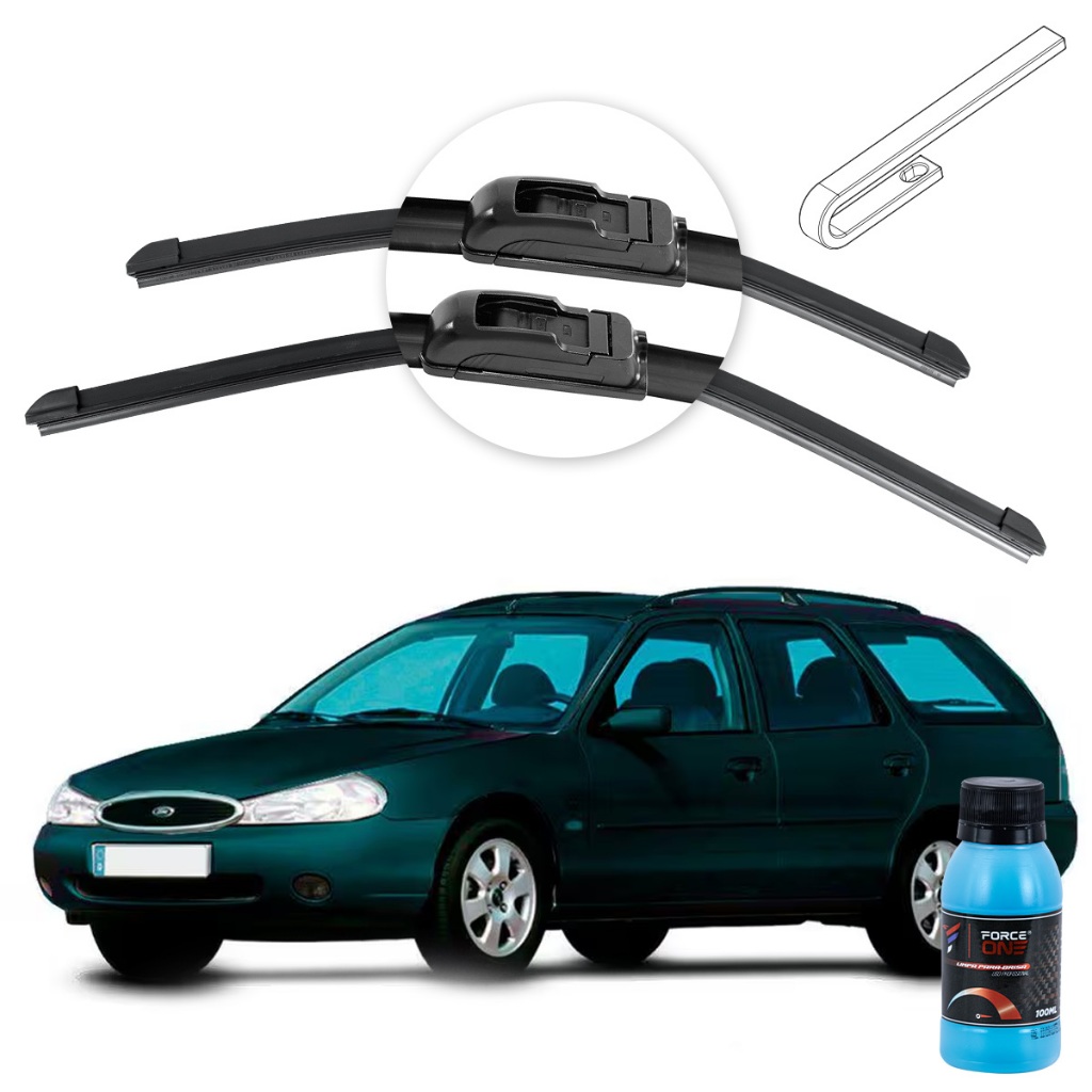 Palheta Limpador de Parabrisa Ford Mondeo SW ano 94 a 00 Hybrid em Oferta na Shopee