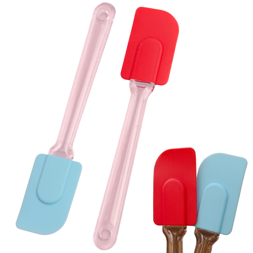 1 ou 2 Espátula de Silicone Cozinha Resistente ao Calor para Confeitaria Bolo Utensílio de Cozinha