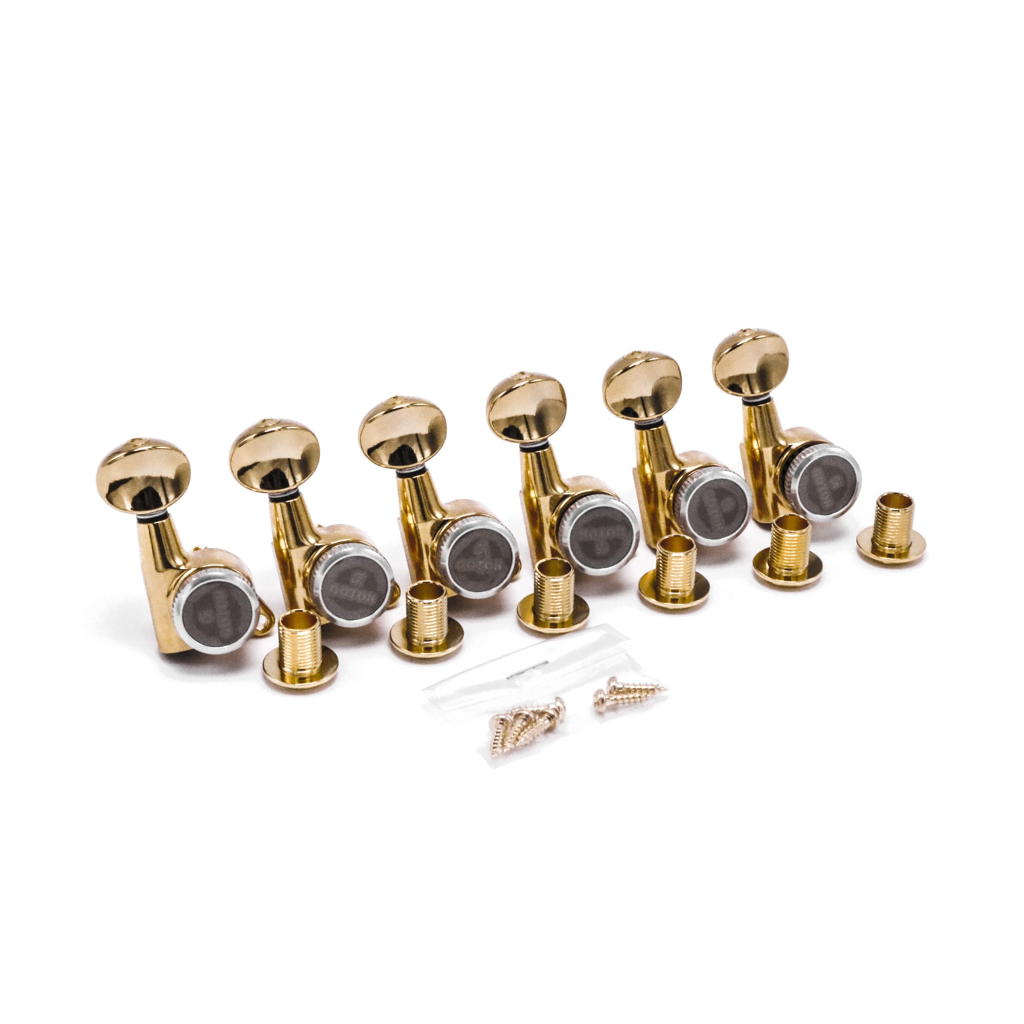 Tarraxa Gotoh SG381-05 MGT Dourada para Guitarra Com Trava 6L