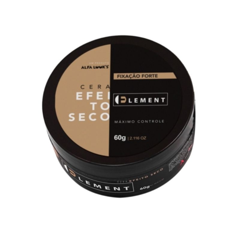 CERA EFEITO SECO ELEMENT 60G ALFA LOOK'S em Oferta na Shopee