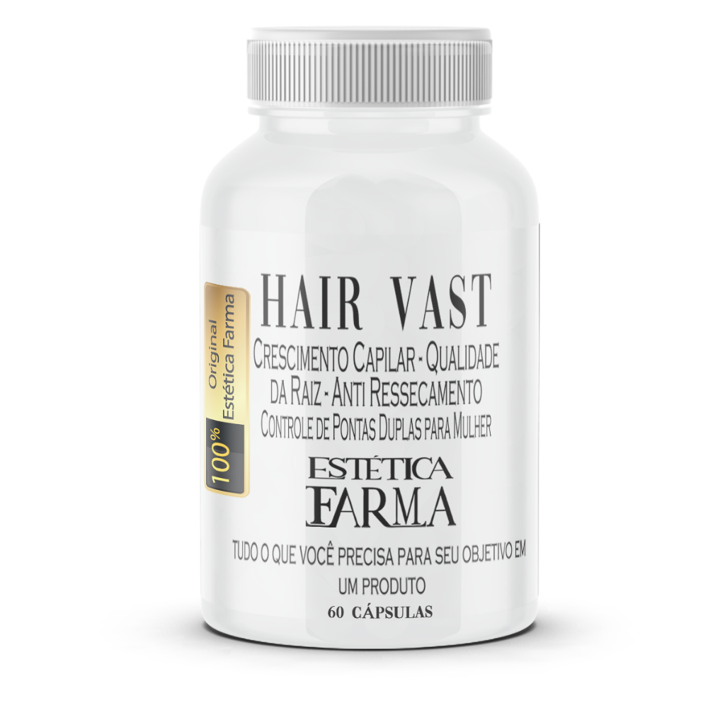 Biotina Hair Vast Mulher-  Crescimento Capilar & Anti Ressecamento e Pontas Duplas Mulher