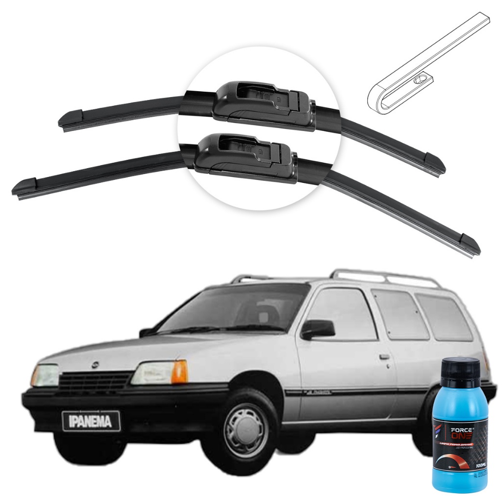 Palheta Limpador de Parabrisa Chevrolet Ipanema ano 89 a 98 Universal em Oferta na Shopee