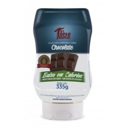 Cobertura Calda Sorvete Chocolate 350g Zero Açúcar E Baixa Caloria Mrs Taste