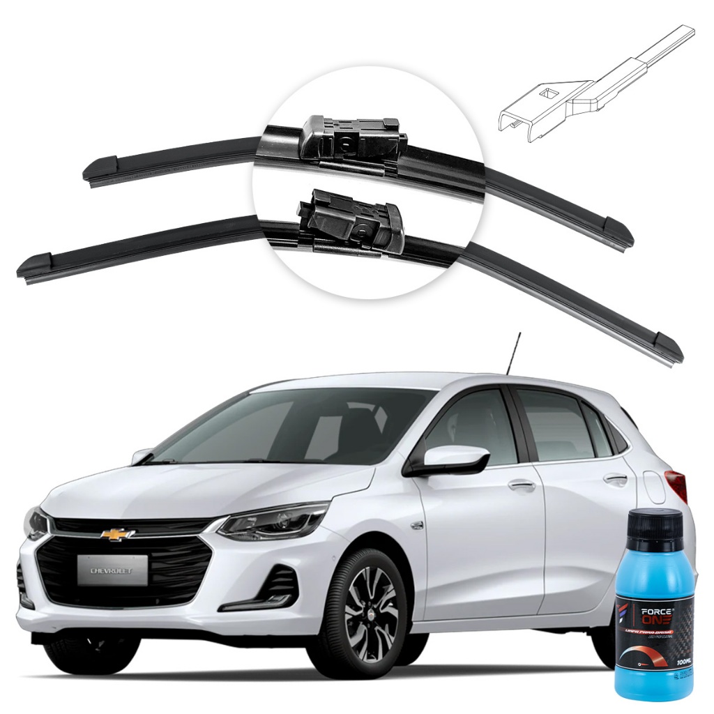 Palheta Limpador de Parabrisa Chevrolet Onix ano 20 a 2024