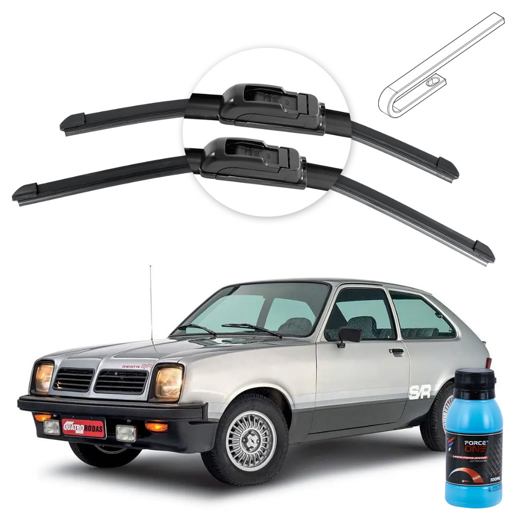 Palheta Limpador de Parabrisa Chevrolet Chevette ano 73 a 93 Universal