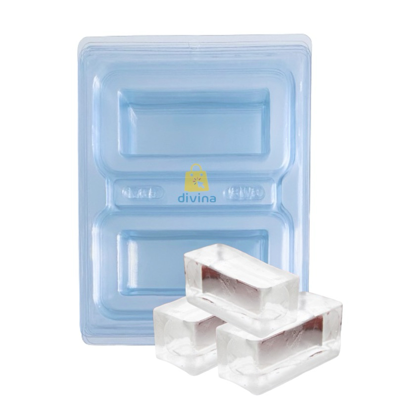 Kit Formas Simples para Gelo Saborizado Escolha a quantidade 2 Cavidades 200 ml em Oferta na Shopee