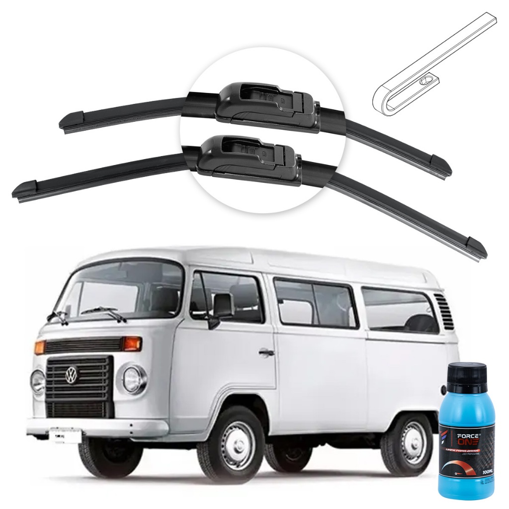 Palheta Limpador de Parabrisa Volkswagen Kombi ano 12 a 13 Universal em Oferta na Shopee