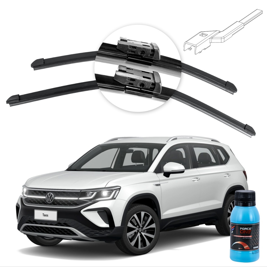 Palheta Limpador de Parabrisa Volkswagen Taos ano 21 a 2024