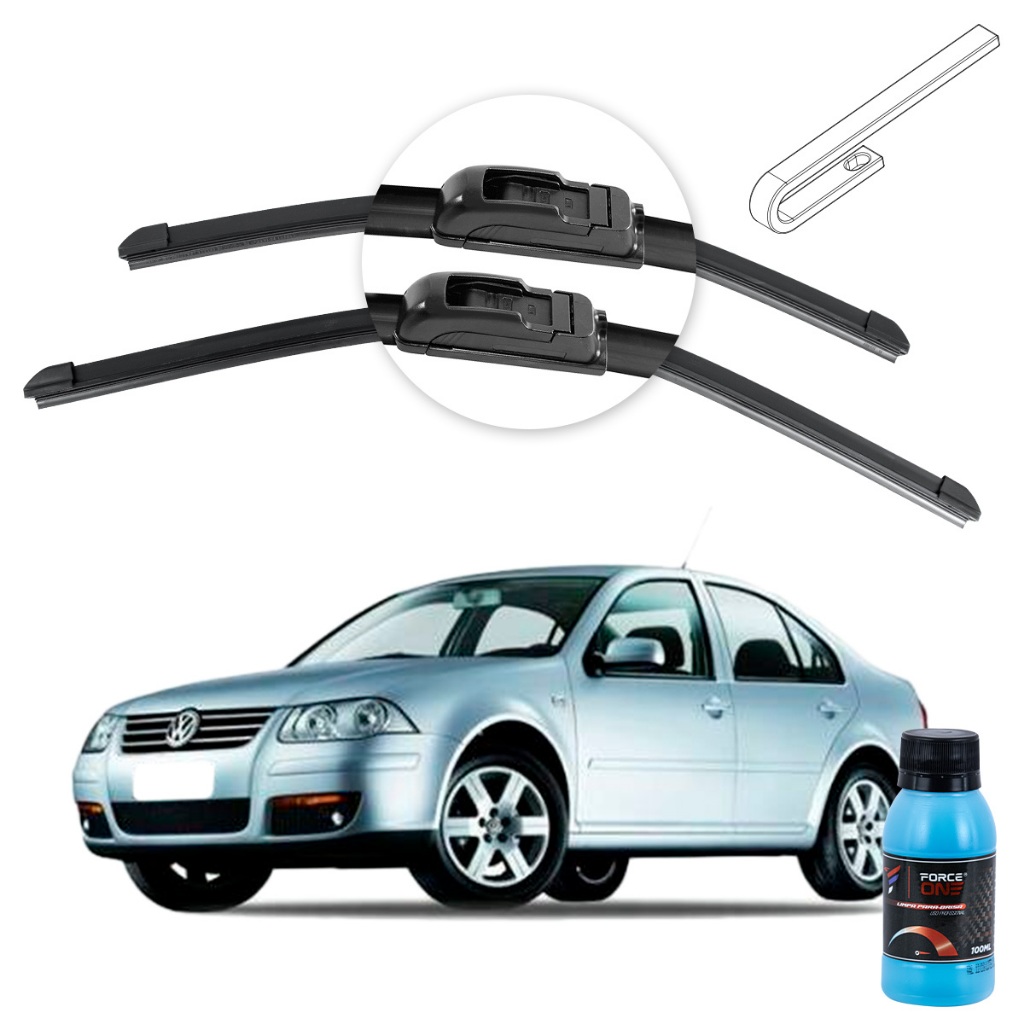 Palheta Limpador de Parabrisa Volkswagen Bora ano 98 a 11 Universal em Oferta na Shopee