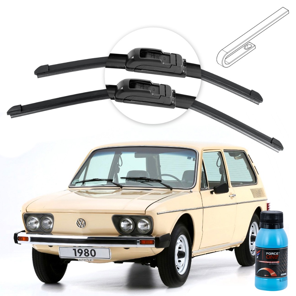 Palheta Limpador de Parabrisa Volkswagen Brasília ano 73 a 82 Universal