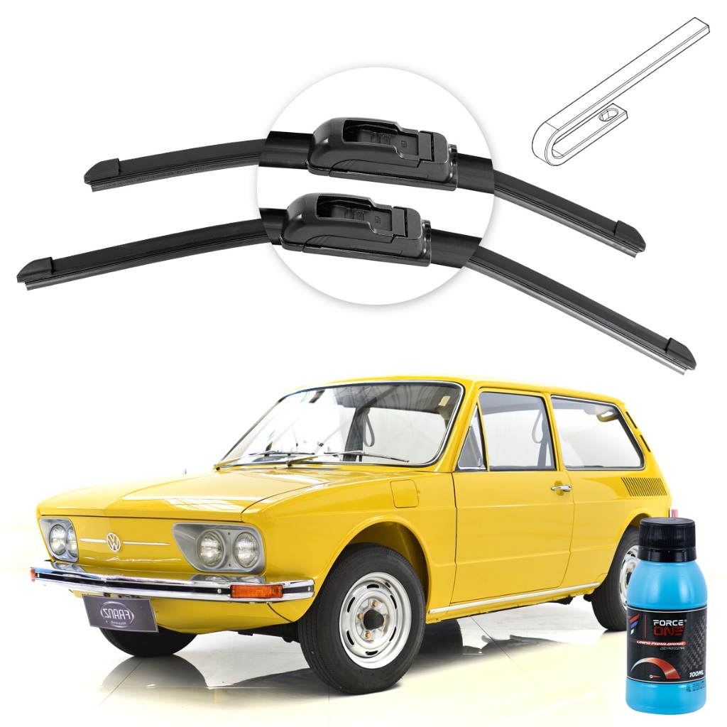 Palheta Limpador de Parabrisa Volkswagen Brasília ano 75 a 77 Universal