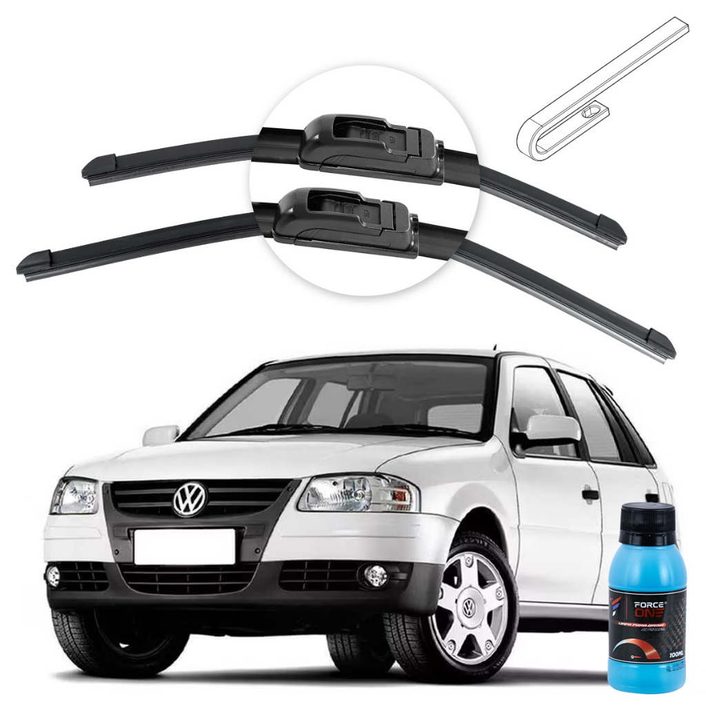 Palheta Limpador de Parabrisa Volkswagen Gol G4 ano 05 a 08 Universal em Oferta na Shopee