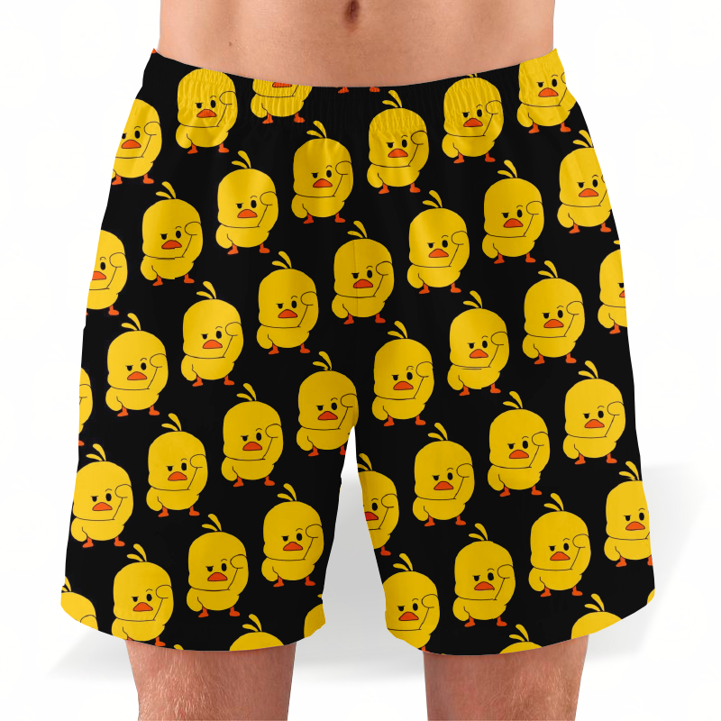 Pijama Masculino Samba Canção Estampa Pintinho Amarelinho Piu Piu Adulto Roupa de dormir