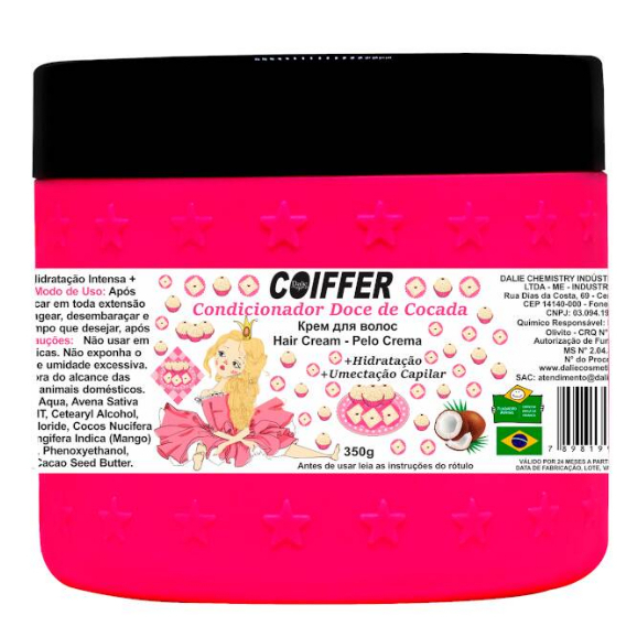 Condicionador Doce de Cocada Coiffer 350g