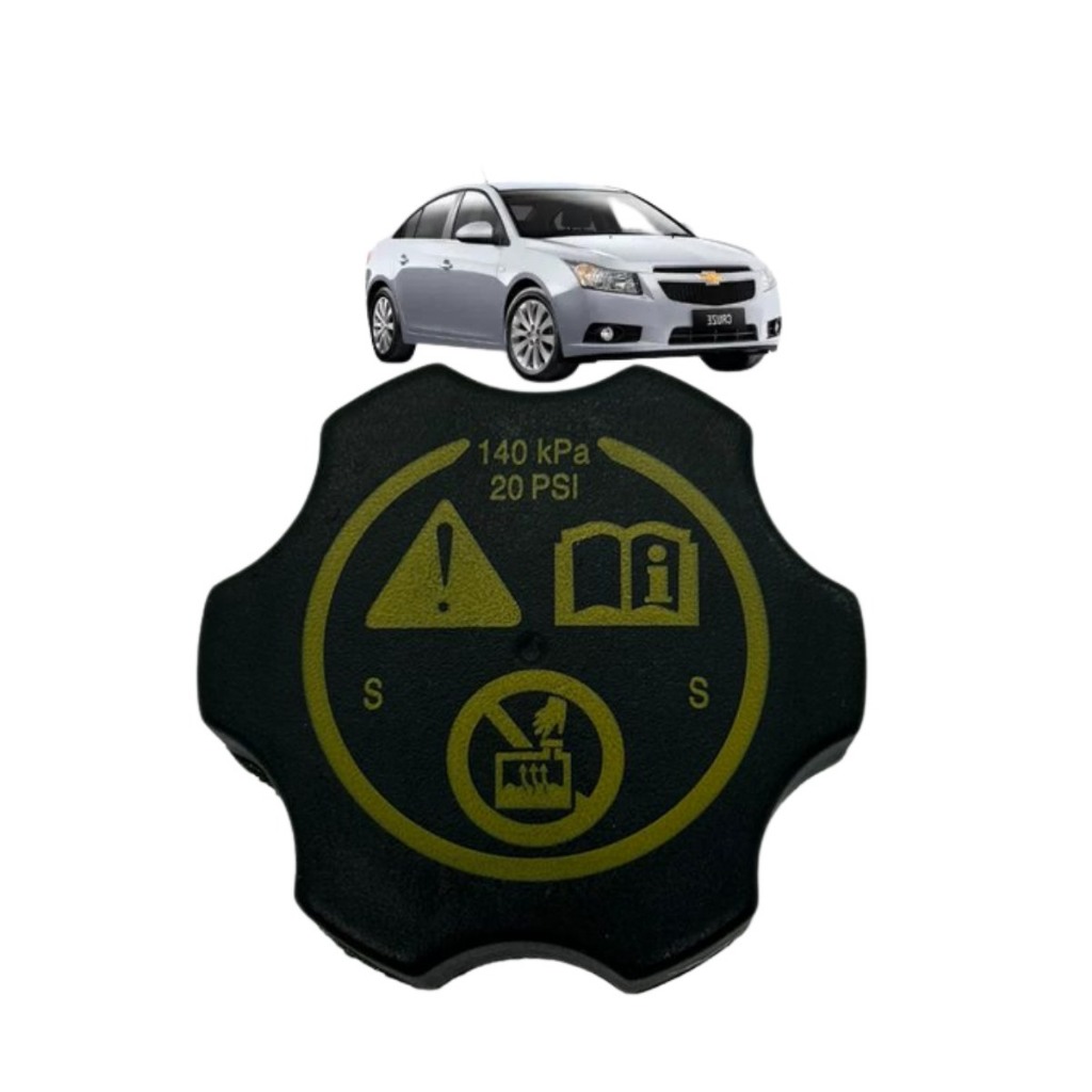 Tampa Reservatório Água Cruze Sedan 2011 2012 2013 Até 2016 em Oferta na Shopee