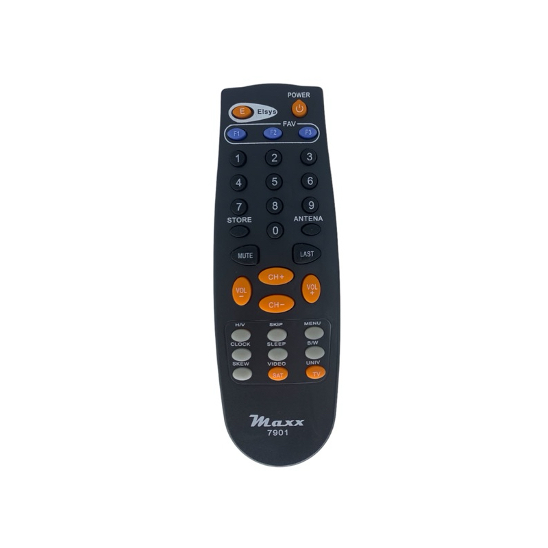 Controle Remoto Parabolica Elsys Preto 2.0 / 2.3 / 2.5 / 2.7-7901