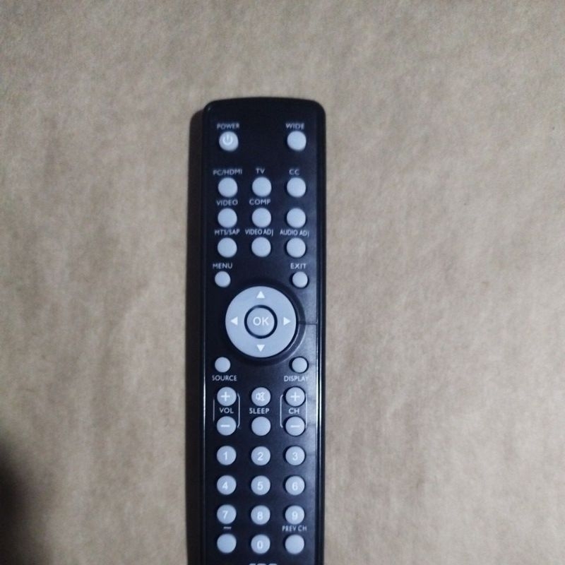 Controle Remoto Ompatível com Tv Monitor AOC LED Lcd Le22h138 e Lcd E22t Sky-7943 Vc-8129 Fbg-7943