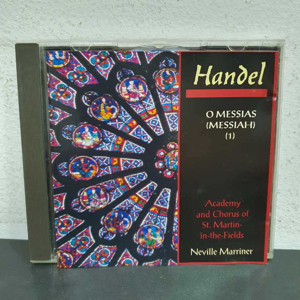 CD Handel - Messiah 1 - Música Sacra N. 2 - Ópera - Original