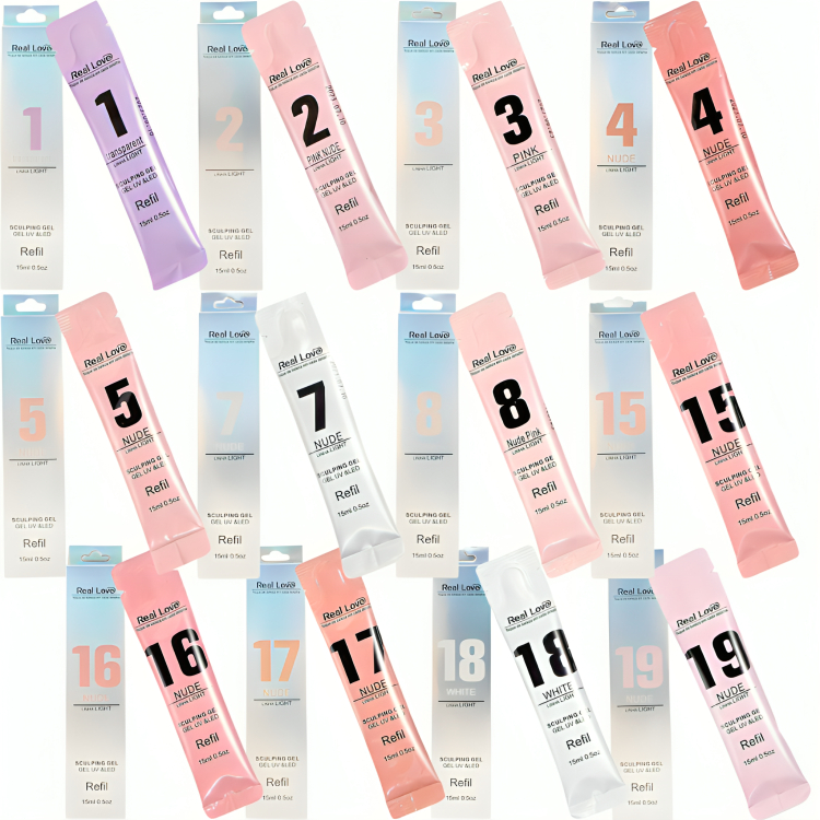 Refil  Sculpting Gel Linha Light 15ml - Real Love