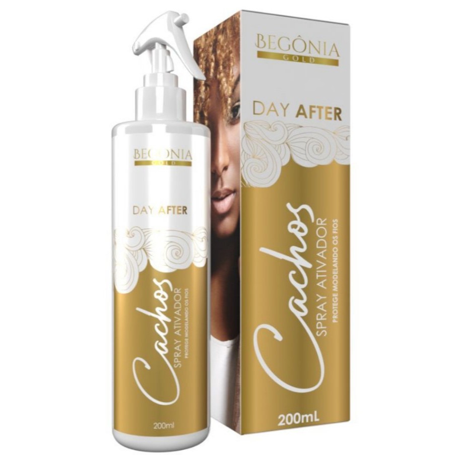 Spray Ativador de Cachos Day After C200ml  - Begônia Gold