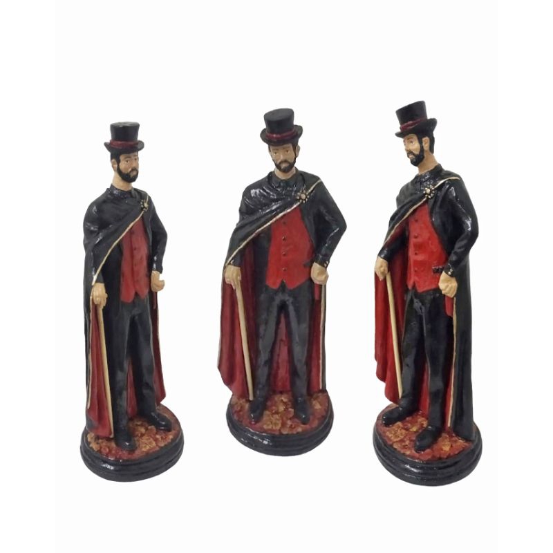 Escultura Exu Tranca Rua 30 cm ( Branca Art Brasil)