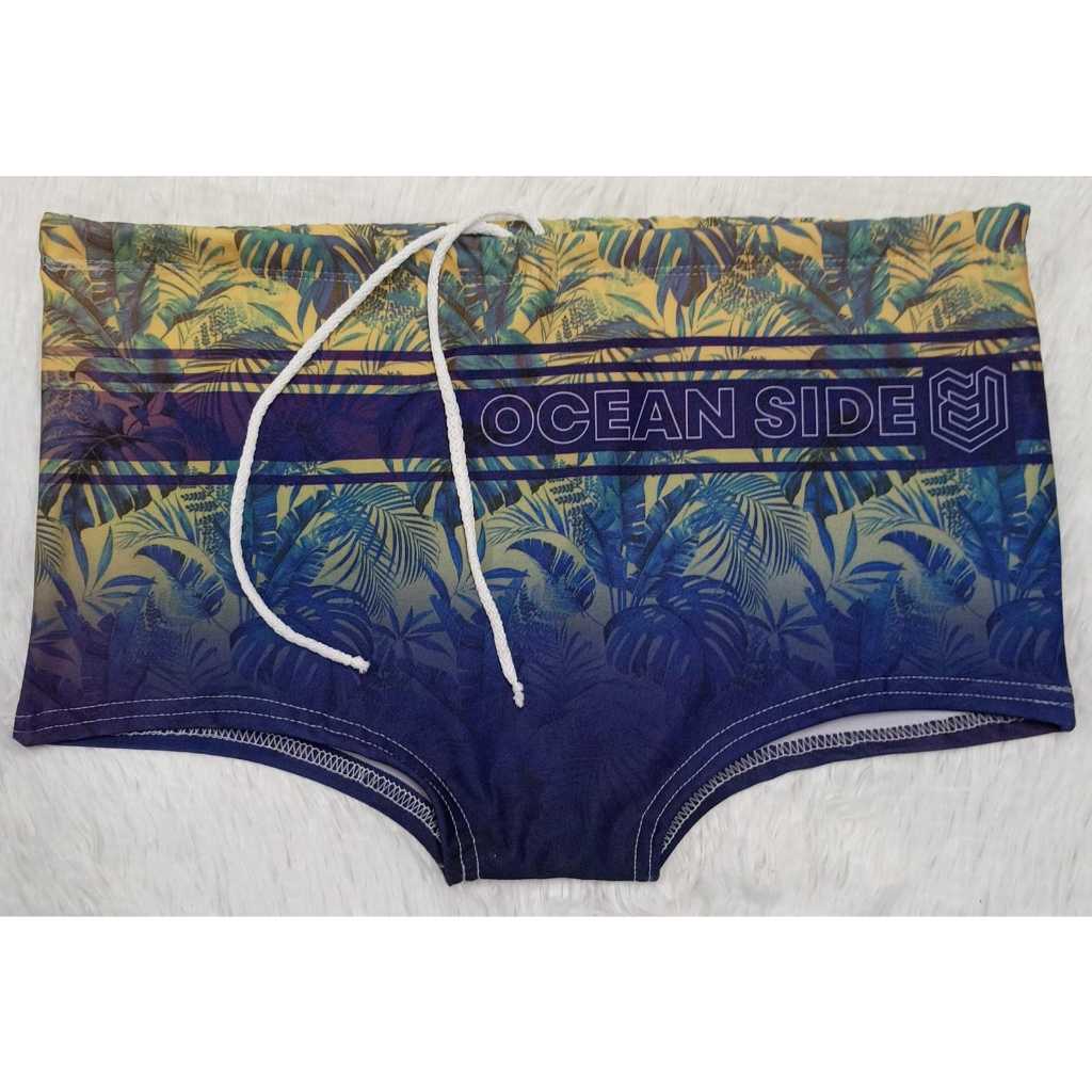 ️ Sunga Boxer Masculina Estampada Tropical – Conforto e Estilo no Verão!