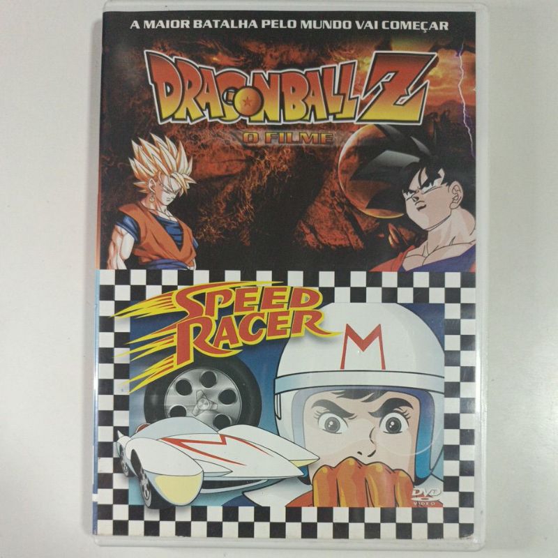 Dvd Dragonball Z O Filme + Speed Racer - Dvd Dupla Face