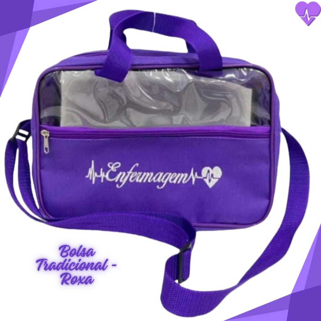 Bolsa Tradicional de Enfermagem Transparente Ideal para Estágio em Oferta na Shopee
