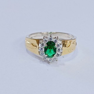 ANEL DE FORMATURA TÉCNICO DE ENFERMAGEM- PRATA 950 COM EMBLEMA DE OURO 18K
