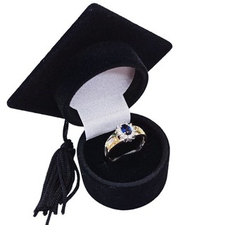 ANEL FORMATURA PEDAGOGIA / ANEL DE FORMATURA PRATA 950  COM EMBLEMA EM OURO 18K ( 750 )