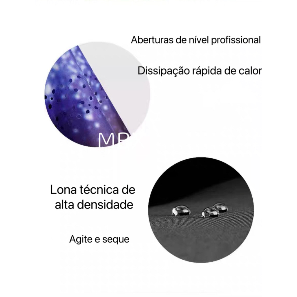 Guarda Chuva Invertido Tecido Duplo Impermeável Reforçado