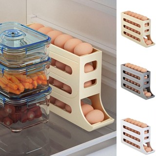 Caixa De Ovos Frigorífico De Cozinha Grande Capacidade Dedicada Rolante - AC-106 em Oferta na Shopee