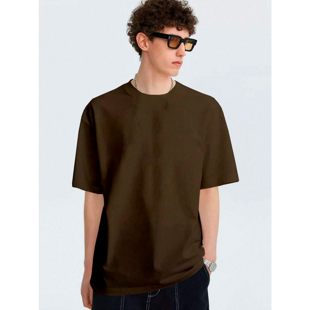 T Shirt Oversized Casual Lisa Unissex Streetwear Minimalista Camiseta Academia Esportiva Despojada 