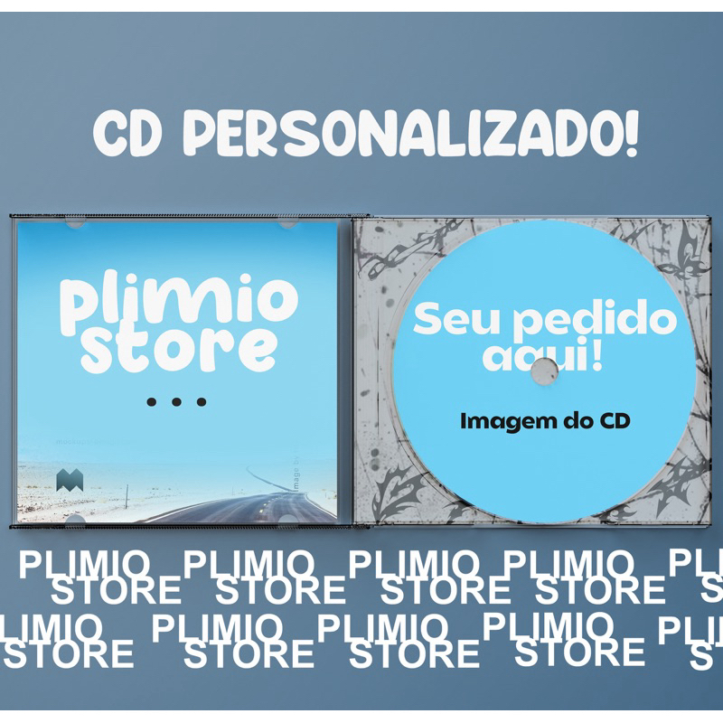 CD Personalizado [Monte como Desejar!] em Oferta na Shopee