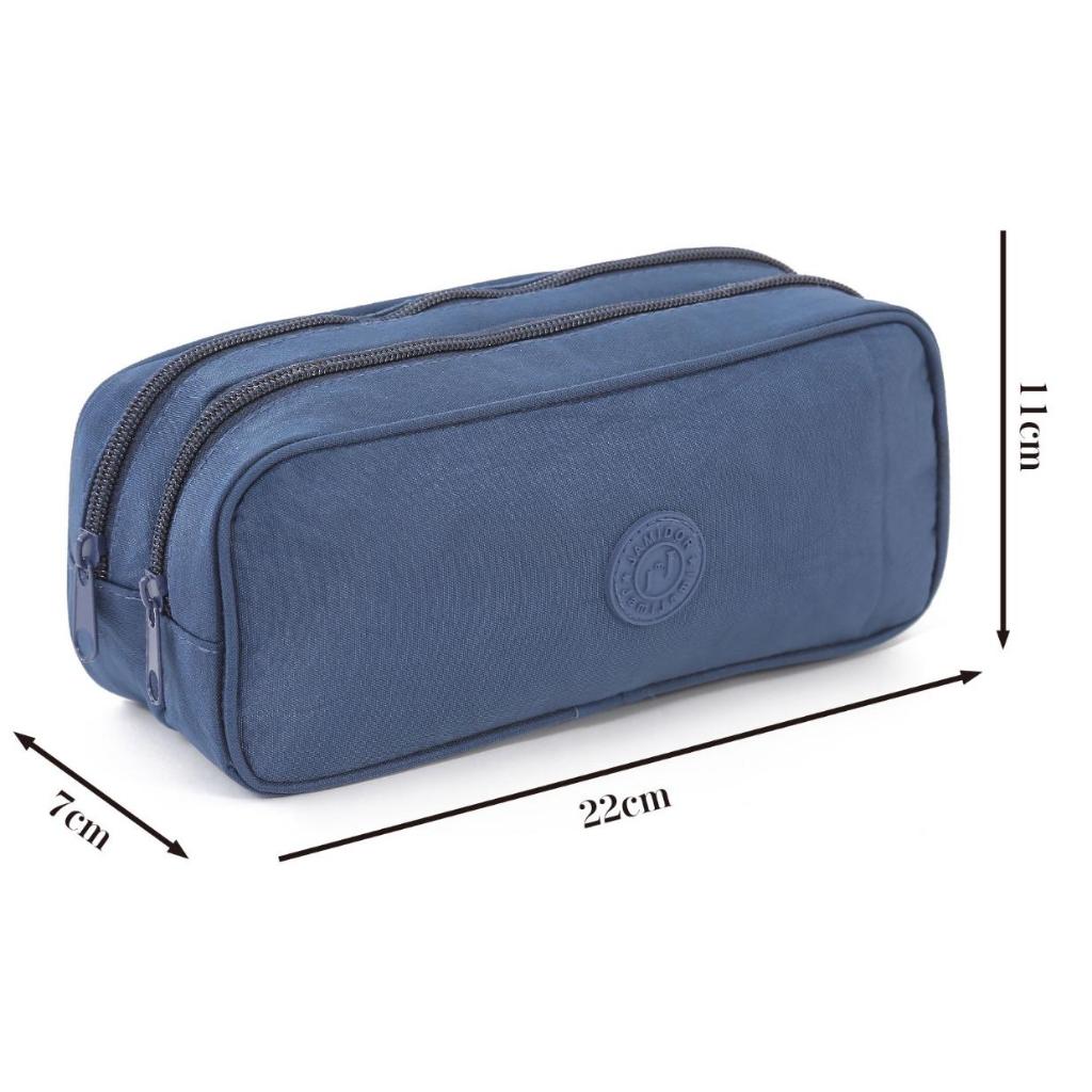 Estojo Escolar Necessaire Nylon Unissex Feminino Masculino Lápis Caneta Q003 Q004 Q005 LING