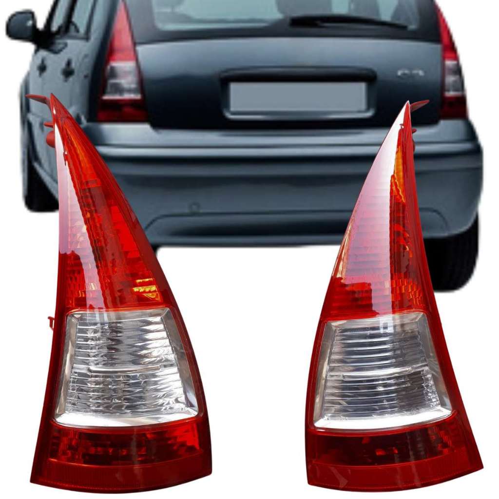 Par Lanterna Traseira Original Fitam Citroen C3 Ano 2006 a 2012 34090 D/E em Oferta na Shopee