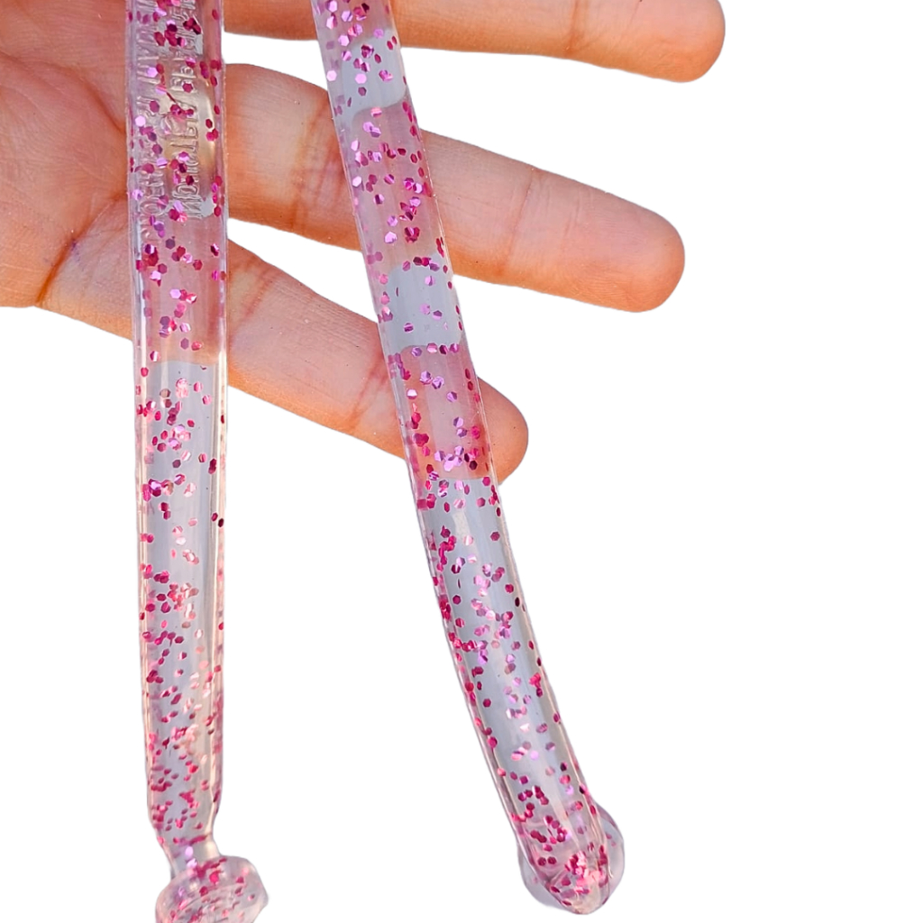 Correia Tira Transparente com Glitter Tira para Chinelo Feminino Silicone Delicado Correia de Chinelo em Oferta na Shopee