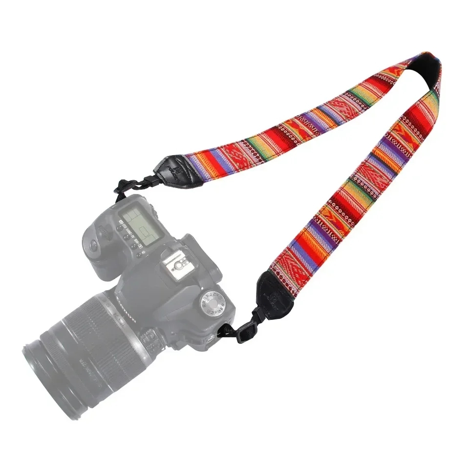 Alça De Ombro e Pescoço para Câmera Dslr Estilo Retro Pride