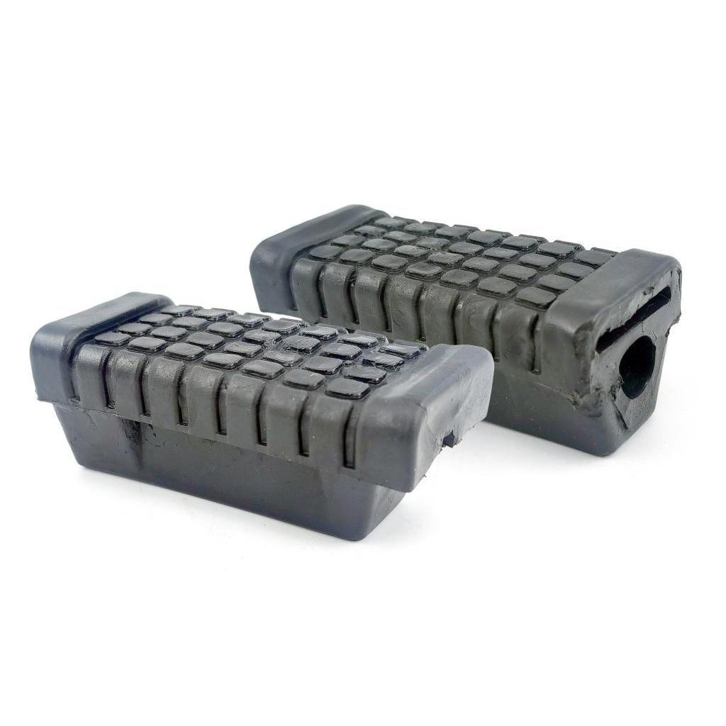 Par Borracha Estribo Dianteiro SHINERAY PHOENIX-50 /JET-50 Ano 2011 a 2014 em Oferta na Shopee