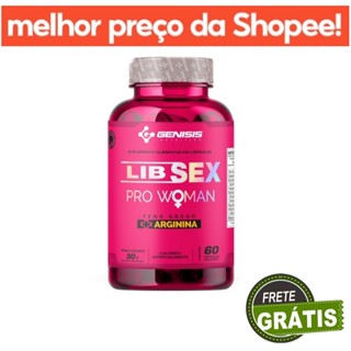 LIQUIDAÇÃO IMPERIDVEL Libsex Pro Woman 60 Caps Genisis em Oferta na Shopee
