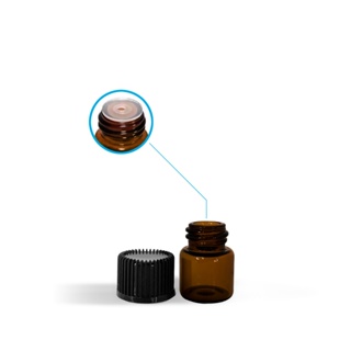 Kit 20 Mini Frascos Garrafas Vidro Âmbar Gotejador 1Ml em Oferta na Shopee