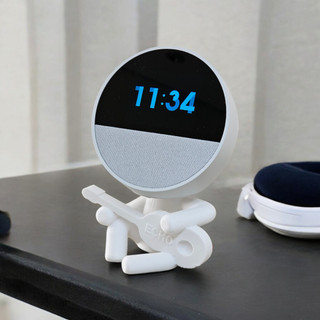 Suporte Alexa Echo SPOT. Robert Plant Violão, Gato, outros. Presente, decoração música, stand Amazon