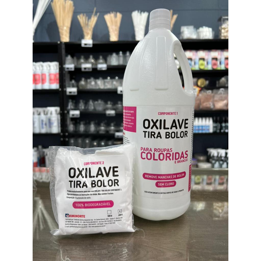 Oxilave Tira Bolor (roupas coloridas e brancas) Frasco 2 litros - QUIMINORTE em Oferta na Shopee