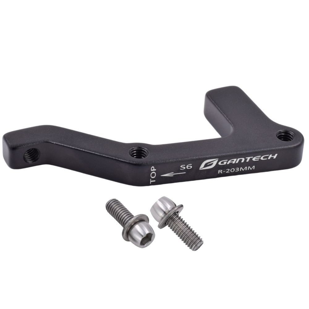 Adaptador Freio a Disco Bike IS-PM 203mm Alumínio Dianteiro/Traseiro Shimano Absolute GTS