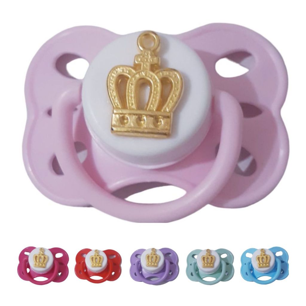 Chupeta Magnética Com Imã Embutido Para Boneca Reborn + Imã
