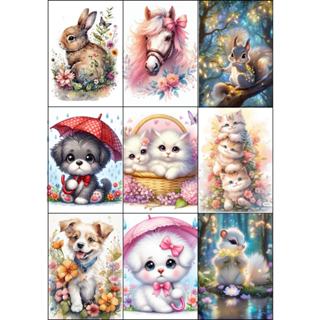 Papel De Carta Estilo Antigo Impresso de Alta Qualidade Kit 16 Unidades Animais Variadas em Oferta na Shopee