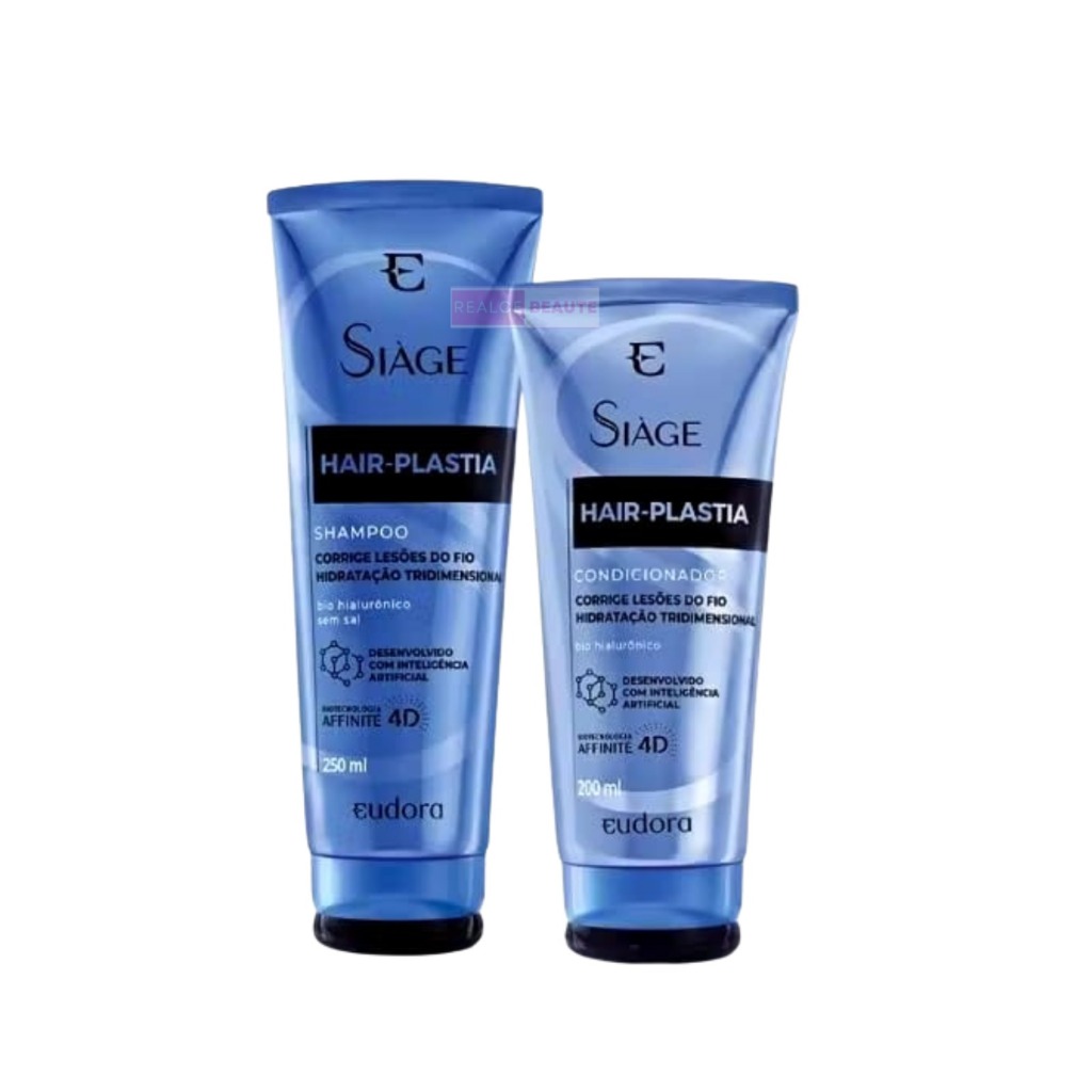 Siàge Hair Plastia Shampoo 250ml + Condicionador 200ml