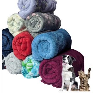 KIT 2 COBERTOR MANTA MANTINHA SOFT MICROFIBRA  PARA PETS 1,00CM X 1,15CM , 2 PEÇAS ESTAMPAS VARIADAS em Oferta na Shopee