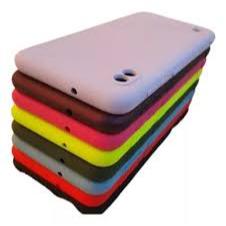 Kit 2X1 Samsung Galaxy A10 - Capa Silicone Aveludada Colorida + Película Frontal em Ceramica 9D