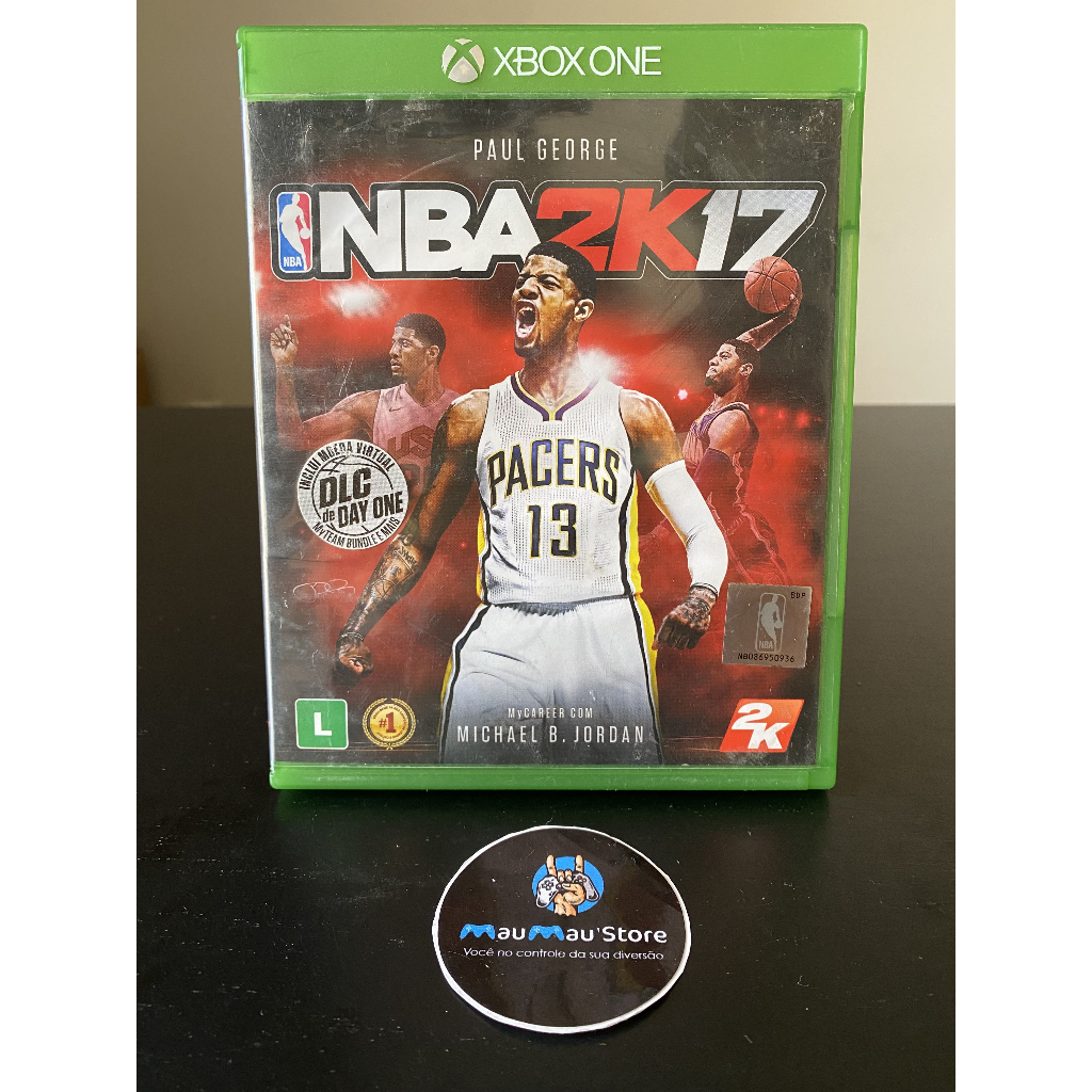 NBA 2K17 Xbox One - Original Usado Jogos de Esportes Jogo de Basquete Jogos de Xbox Series X